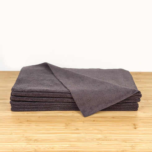 380 GSM Gray Edgeless Towel 16 x 16