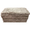 600 GSM Tan Plush Edgeless Towel 16 x 16