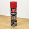 Griot's Garage Black Satin tire coating spray can on a wooden surface with a white background