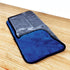 1000 GSM Blue/Gray Towel 16 x 16 Fleece/Twisted