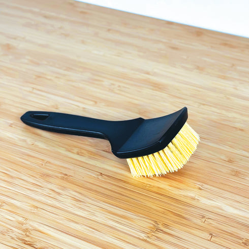 Tire/Carpet Brush - Yellow Nylon