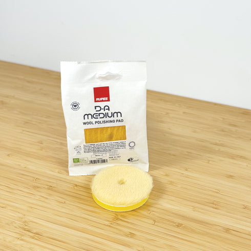 Rupes Wool D-A Yellow Medium Pad