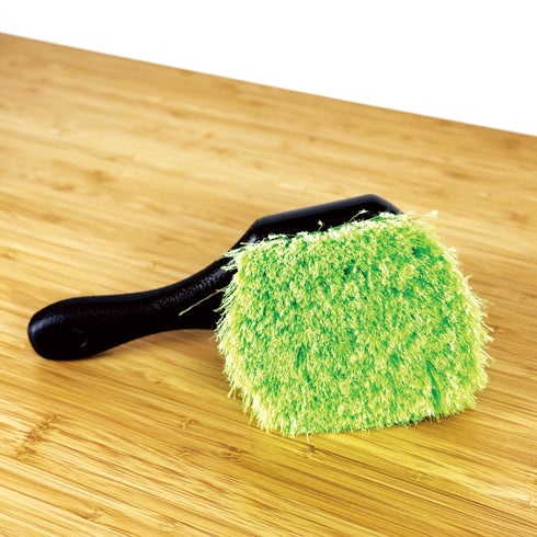 Wheel Brush - Green 9"