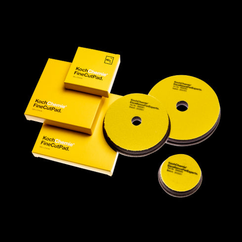 V1 - Koch Chemie Fine Cut Foam Pad (Yellow) Available in 3" & 5" & 6"